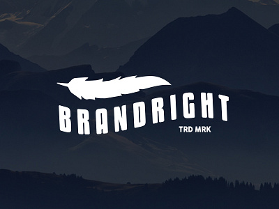 BrandRight mock logo