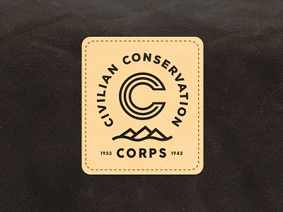 CCC logo concept badge branding design graphic logo minnesota retro vintage