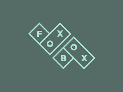 Foxbox concept badge branding design graphic design illustration logo minnesota typography vector