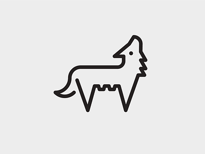 Brandmark Espoo convention 2020 brandmark castle convention design enviroment howl lithuania logo vilnius wolf wolf logo