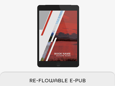 Reflowable Epub & Book Template book layout bookmark e pub ebook epub ibook indesign book indesign template master page mobi print book reflowable epub