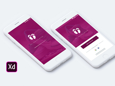 Shoe e-commerce App with Prototype & Wireframe