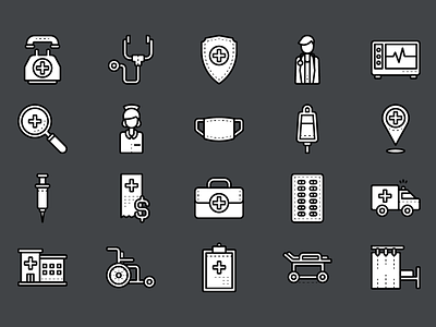 Healthcare Icons covid 19 healthcare healthy icon icons illustration medical