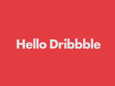 Hello Dribbble!!