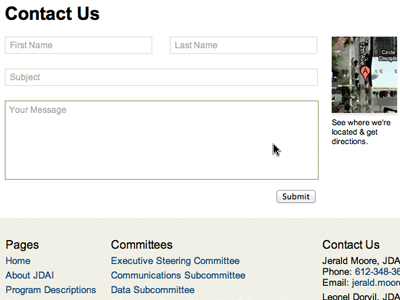 Contact Form active contact css form google hover map