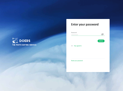 Password page button graphic design interface ui