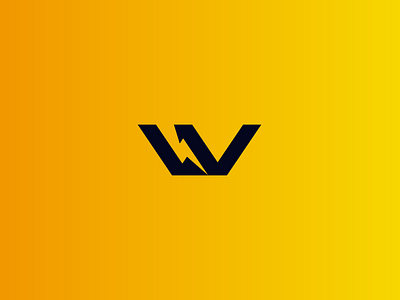 Wizzy W Symbol Logo abstract bolt branding esports letter logo logomark monogram negative space negative space logo professional shock simple space symbol w letter w logo