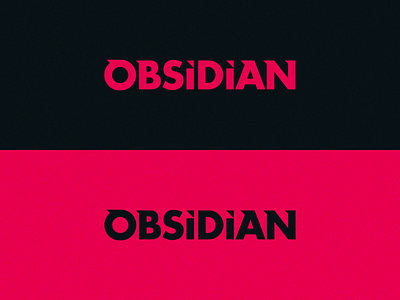 VIVID OBSIDIAN Typography