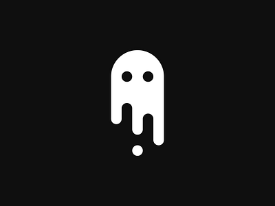 LogoGhost Logo abstract company ghost illustration logo logomark media professional scary spooky symbol
