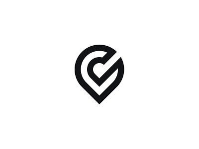 U Symbol Logo letter logo pin professional simple simplistic symbol u ukiyo