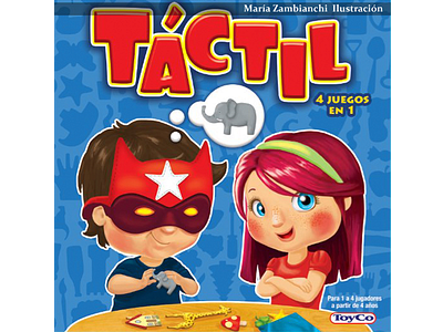 Tactil character design game