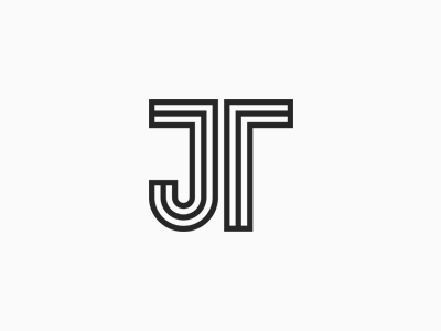 Jake Taz j logo jt logo logo logo design monogram t logo