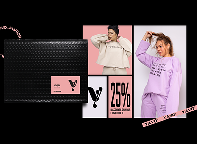 Yavo - Branding brand branding design ecommerce fashion graphic design logo ui vector website