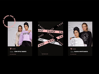 YAVO - Branding brand branding design ecommerce fashion graphic design logo ui website