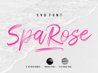 Sparose SVG Font