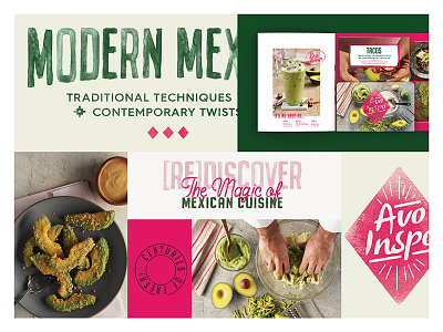 AFM Modern Mexico 2018 avocados layoutdesign logo design