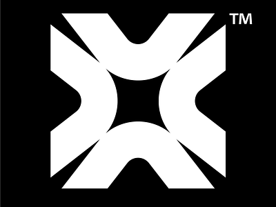 X black brand branding client design exploration logo vector white