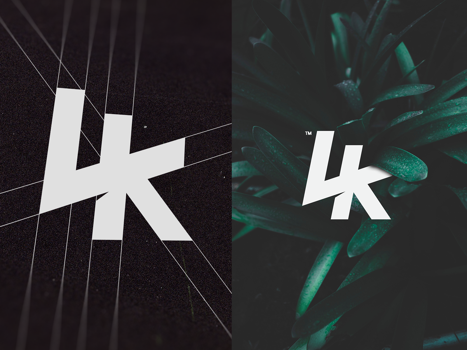 LK Logo design by Marius C. on Dribbble