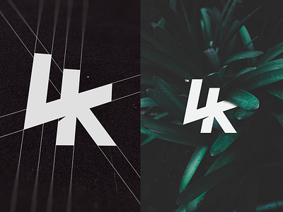 LK Logo design brand branding client design exploration illustration lk logo texture