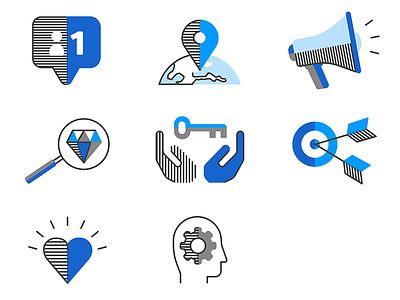 USA TODAY Brand Positioning Icons