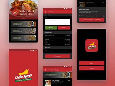 RM Padang Mobile App Design app design design interaction mobile app ui ui ux