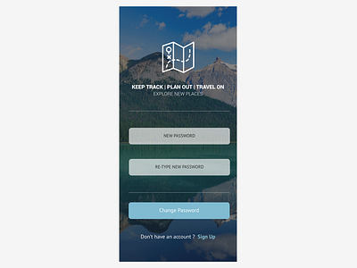 Keep Track | Plan Out | Travel On ~ Explore New Places app design design explore exploring plan planning snowboard snowboarding travel ui ui design ux