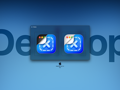CleanShot X macOS Big Sur Icon app apple big sur design icon illustrator macos photoshop screenshot