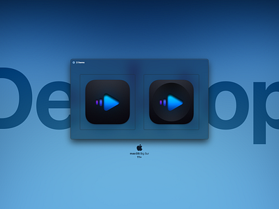 IINA maOS Big SUr Icons app apple audio big sur design icon illustrator illustrator cc media photoshop player video