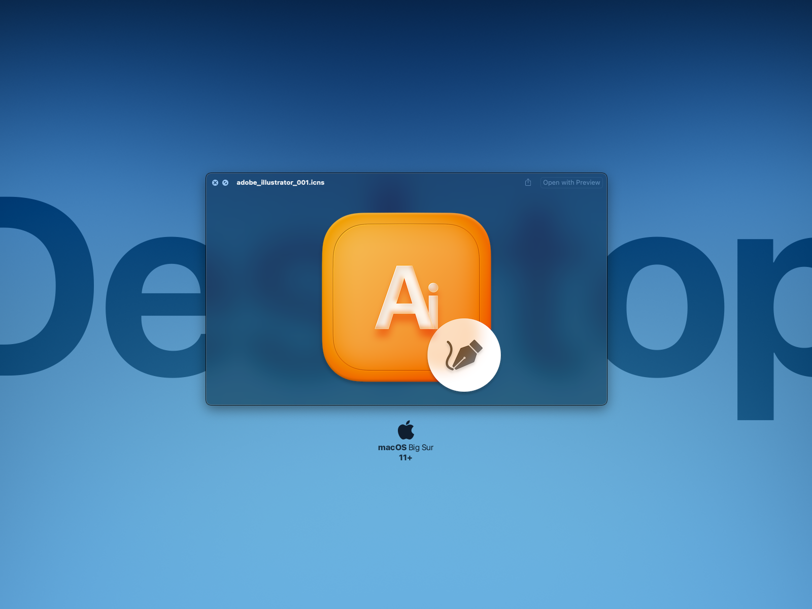 mac os big sur illustrator
