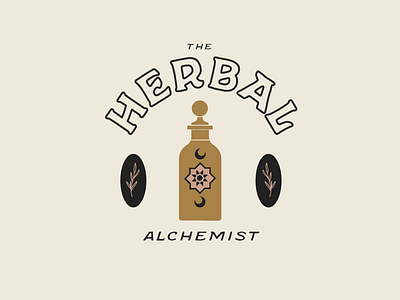 The Herbal Alchemist alchemy atx badgedesign design graphic design lockup logo logo designer