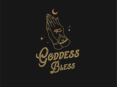 Goddess Bless atx branding design graphic design logos mysticism