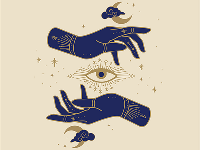 Mystic Evening by Daphna Sebbane on Dribbble