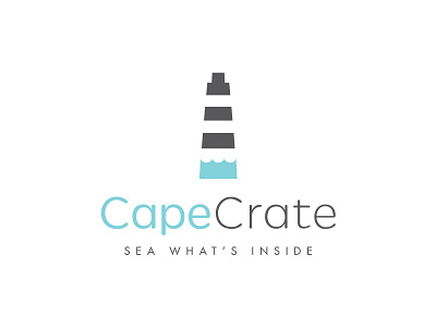 Cape Crate Logo cape cod logo logos subscription box