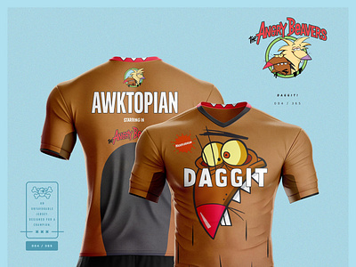 U-365 : The Daggit! advertising animation apparel brand branding campaign design design illustration jersey jerseydesign marketing merchandise print sports typography