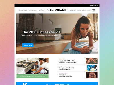 Fitness Website cms content fitness webflow website