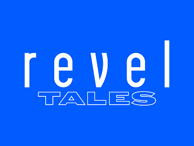 Revel Tales Logo branding logo typography