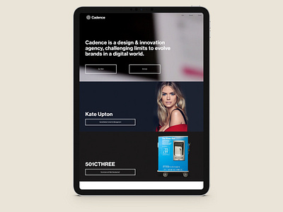 Cadence Responsive Web responsive design web webflow