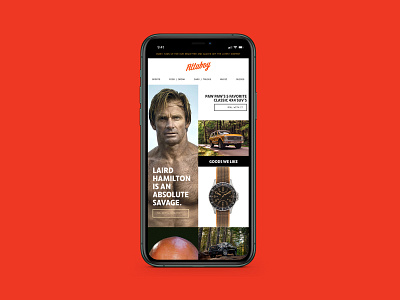 Attaboy Mobile Site Design