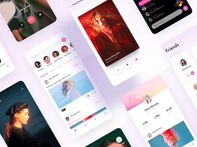 Social application ui kit