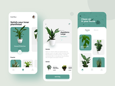 Greenery application ui app buy card design flat green greenery icon interface plant ui