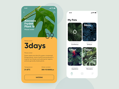 Green plants transaction app