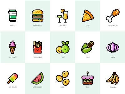 Food & Drink Icons drink food icons mbe ui