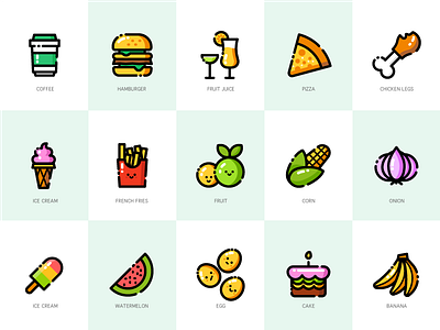 Food & Drink Icons