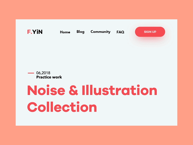 Illustration collection & Animation animation blog store ui ux web