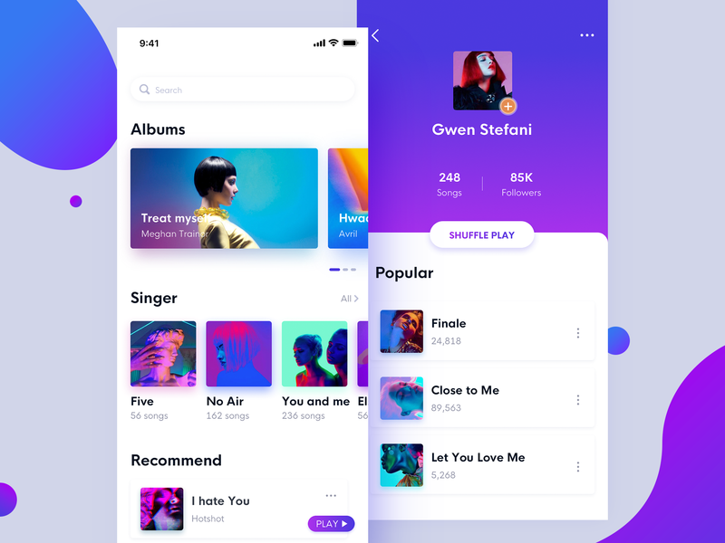 New music by Yin Fang on Dribbble