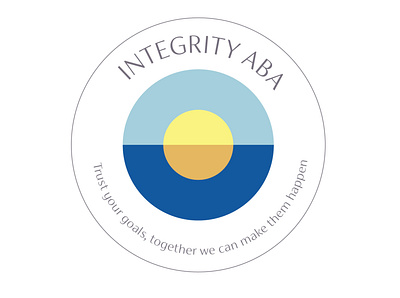 Integrity ABA Logo adobe illustrator brand identity branding font identity logo logo design logo design branding logotype seal