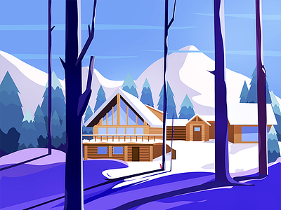 Hello,Dribbble. landscape