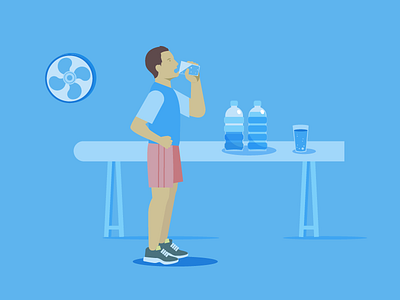 Drink Water illustration