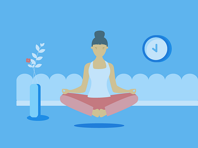 Yoga illustration