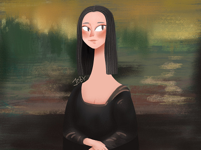 The Mona Lisa ipad